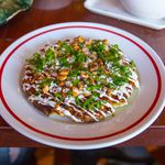 Cauliflower Okonomiyaki & Hazelnuts ($8)<br/>